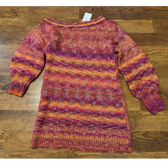 Ramy Brook Women's Darla Space Dye One Shoulder Dress - Size Medium Cozy Chic - Picture 2 of 8